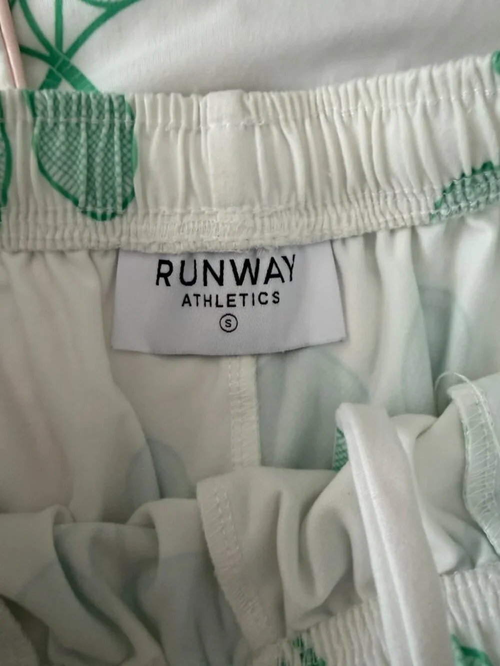 Runway Athletics Tennis PJ Short Set (Med Top / Small Bottom) - Picture 3 of 4